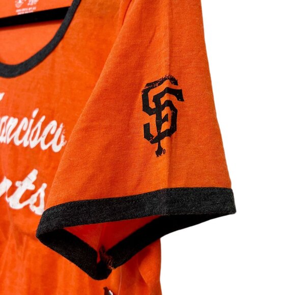 MLB Baseball San Francisco Giants Graphic T-Shirt New Era Pullover Top Unisex XL - Picture 8 of 9